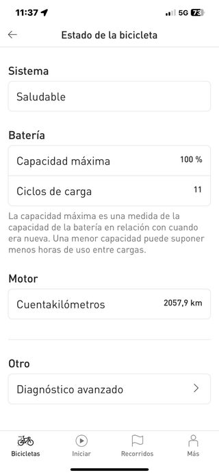 BICICLETA ELECTRICA BATERIA DE 500 W  TALLA -M