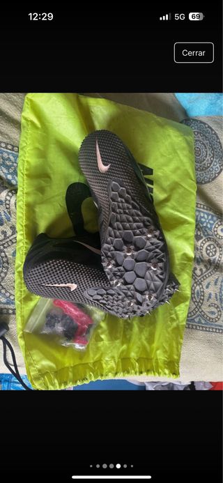 Zapatillas atletismo de clavos Nike zoom rival S