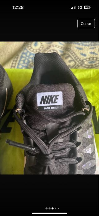 Zapatillas atletismo de clavos Nike zoom rival S