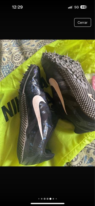 Zapatillas atletismo de clavos Nike zoom rival S