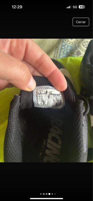 Zapatillas atletismo de clavos Nike zoom rival S