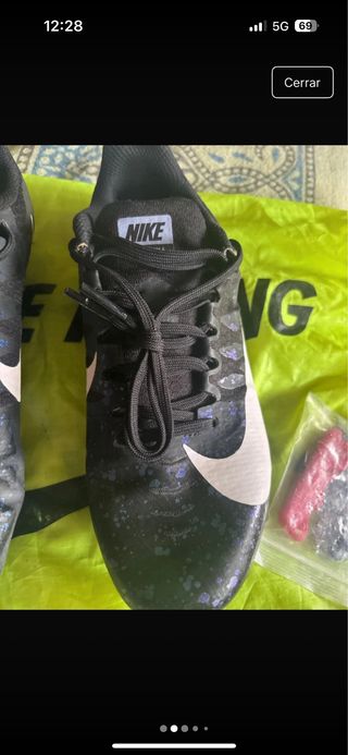 Zapatillas atletismo de clavos Nike zoom rival S