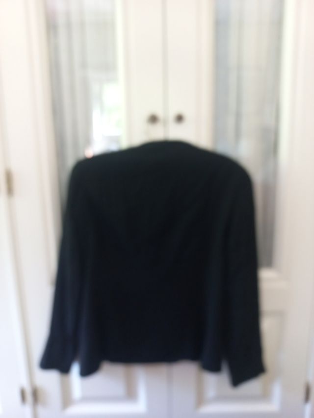 americana negra Purificación García - talla 40