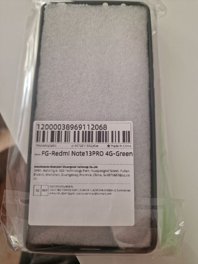 Funda Xiaomi Redmi Note 13 Pro 4G - Verde