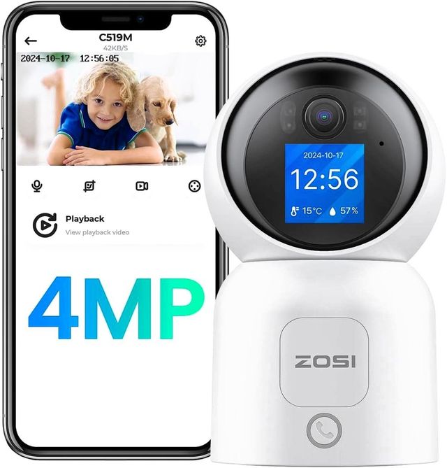 Nuovissima. Telecamera Alexa per interni