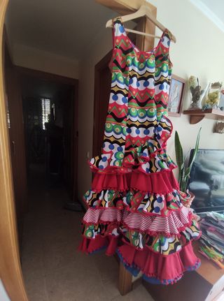 Vestido Flamenca Talla 42-44