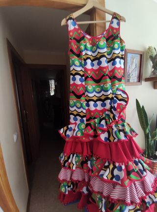 Vestido Flamenca Talla 42-44