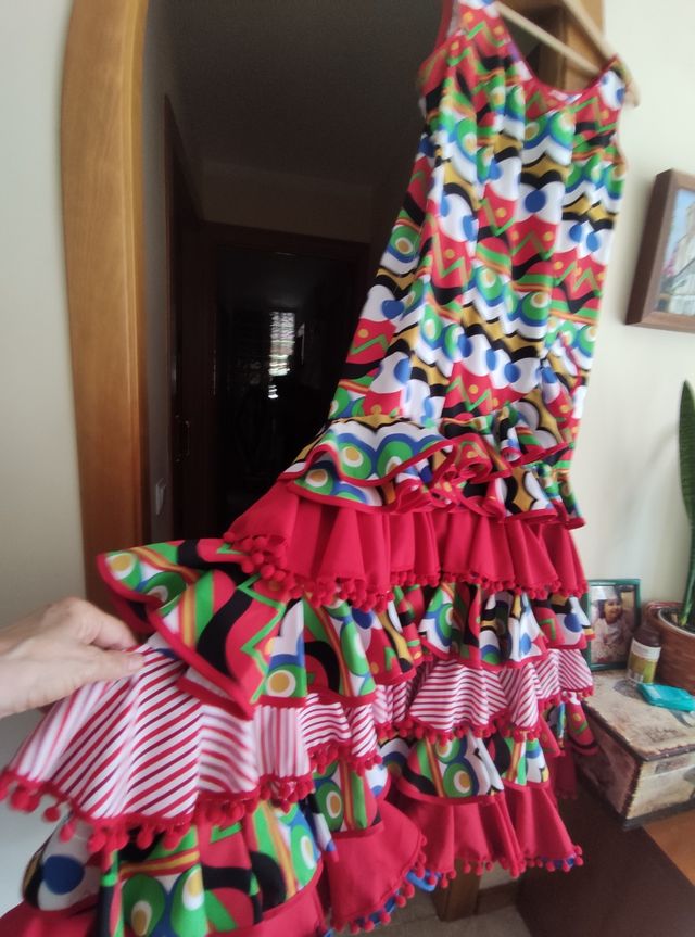 Vestido Flamenca Talla 42-44