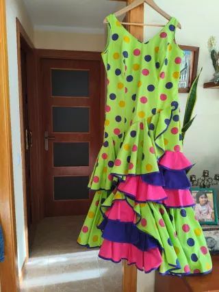 Vestido Flamenca Talla 42-44
