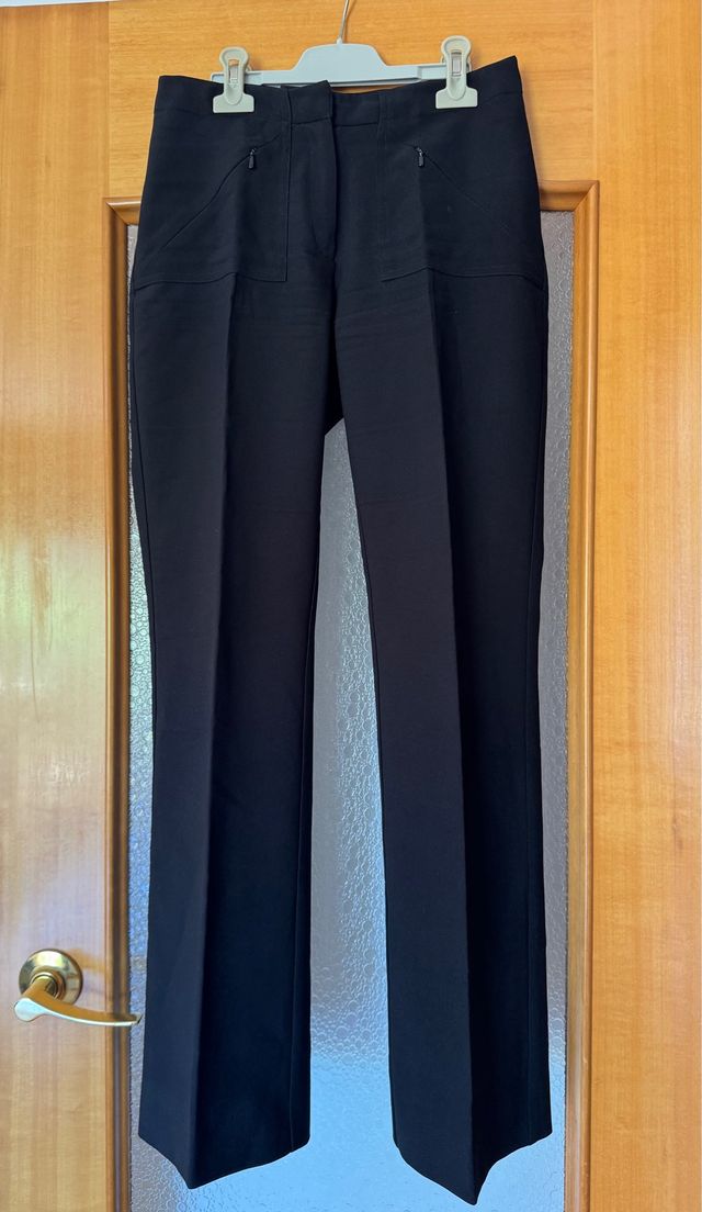 Pantalón Mango negro -talla S