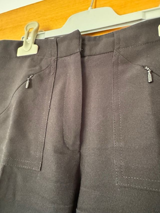 Pantalón Mango negro -talla S