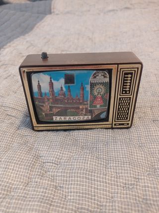 TV Zaragoza souvenir diapositivas vintage retro