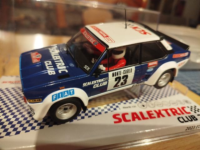 Scalextric Fiat Abarth 131 analógico