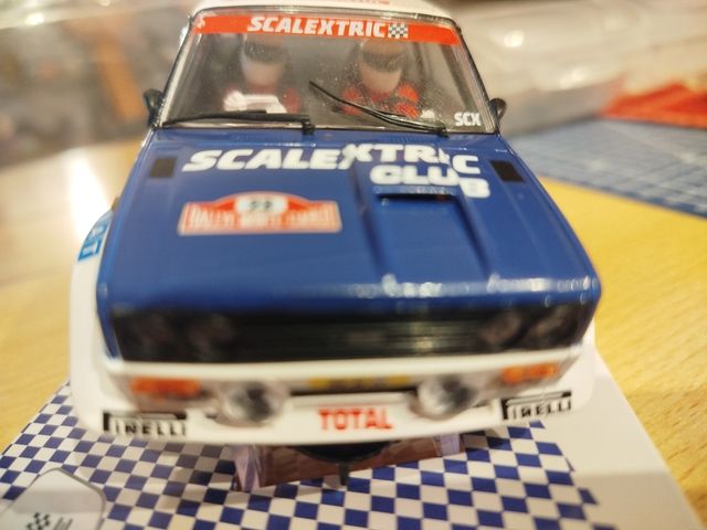 Scalextric Fiat Abarth 131 analógico