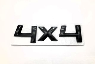EMBLEMA LOGO TRASERO NEGRO 4X4 SKODA 2652