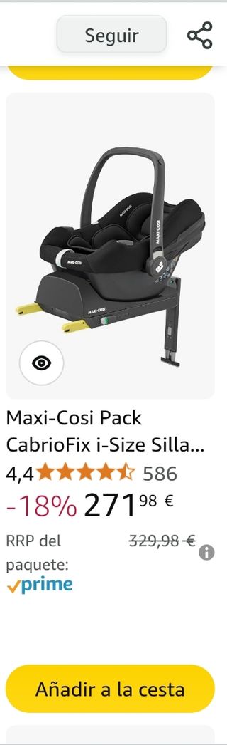 Maxi-Cosi isofix Coche Bebé
