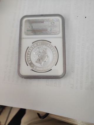 Moneda Plata Australia 2011 koala NGC 69