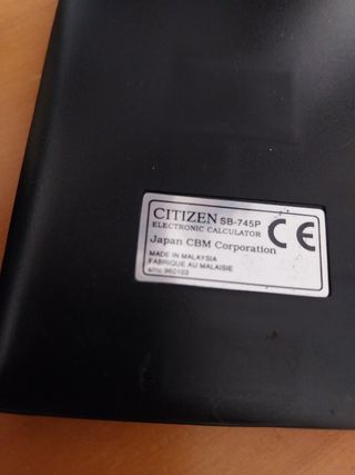 Calculadora citizen