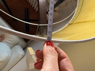 Lámpara bambú pie - Estilo vintage