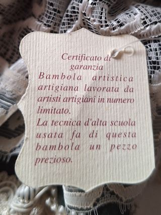 Bambola ceramica vintage Emmegi