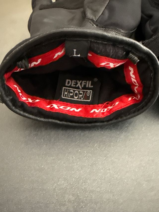 Guantes moto ixon goretex