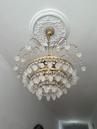 Lampara techo cristal Swarovski