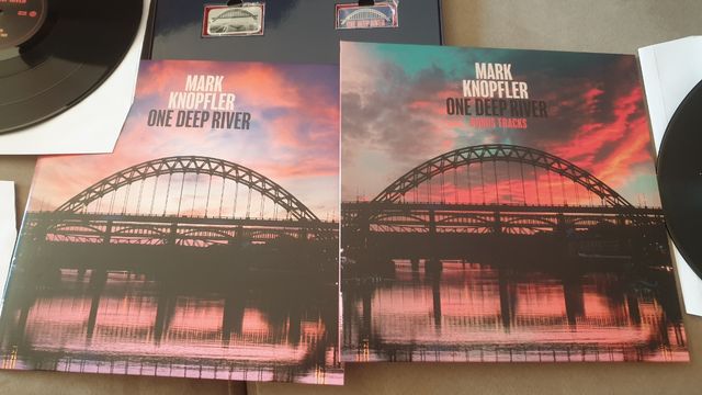 Estuche Mark knopfler one deep river LP