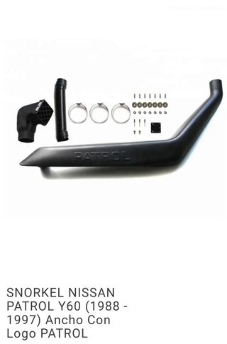 Snorkel PATROL Y60 MODELO ANCHO ( Logo patrol )