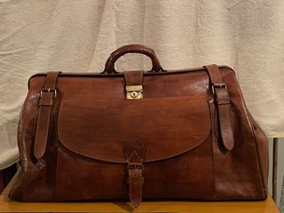 Bolsa de viaje de cuero