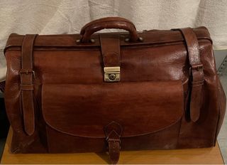 Bolsa de viaje de cuero