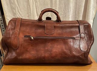 Bolsa de viaje de cuero