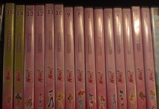 WINX COLECCION DE PELICULAS DE  DVD