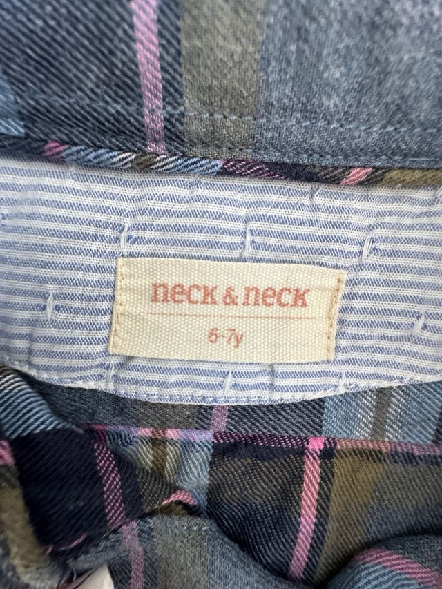 Camisa cuadros niño Neck & Neck
