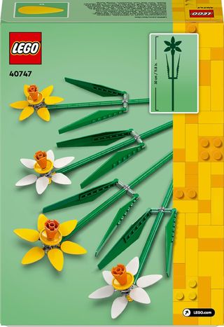 LEGO Botanical Narcisos Flores Artificiales
