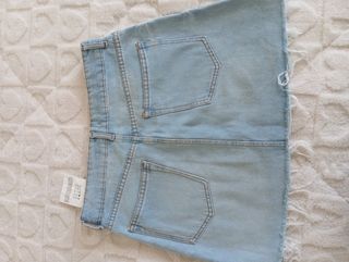 Mini Falda Vaquera - Azul