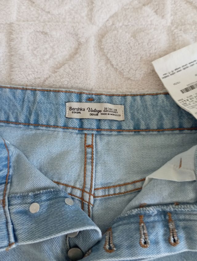 Mini Falda Vaquera - Azul