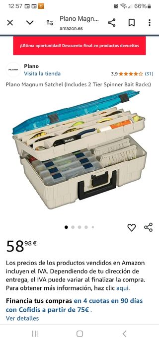 Maletín de pesca Plano 1350