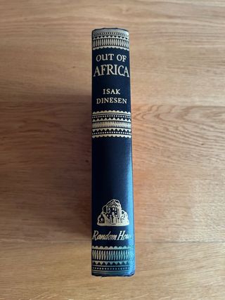 Libro Out of Africa 1a edición 1938