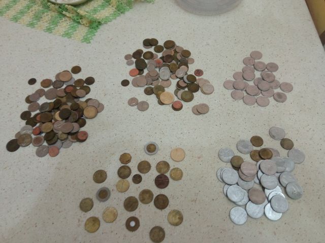 MONETE,DELLA LIRA E STRANIERE,LOTTO