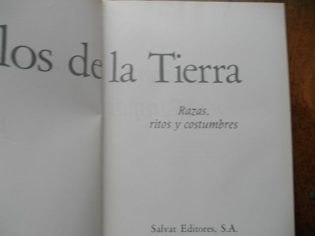 ENCICLOPEDIA PUEBLOS DE LA TIERRA, SALVAT