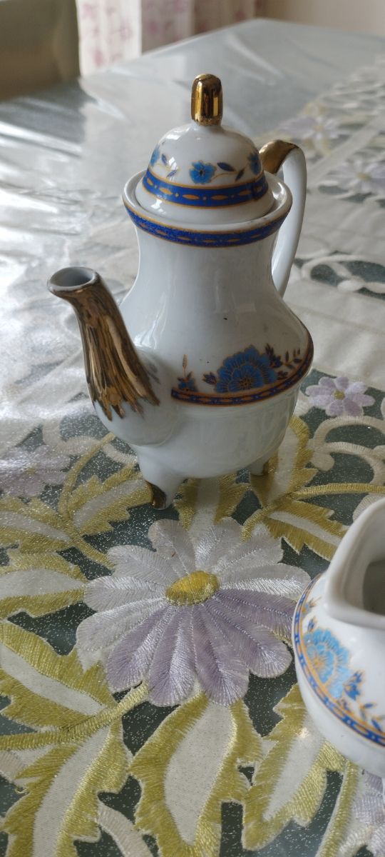 Set porcellana in miniatura anni 40