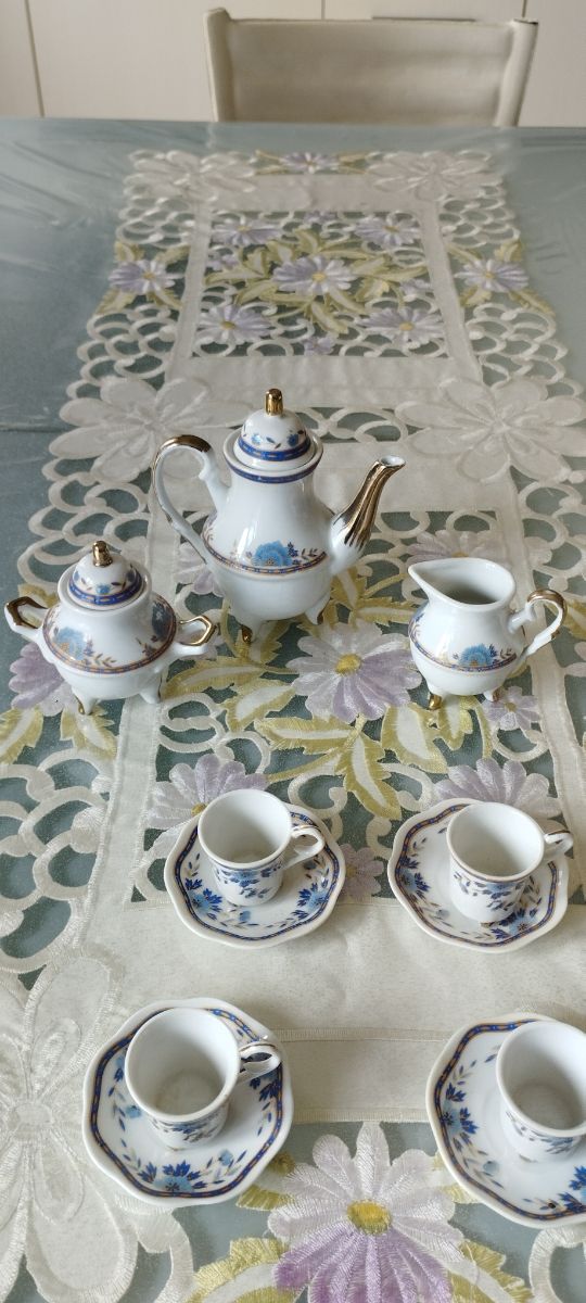 Set porcellana in miniatura anni 40