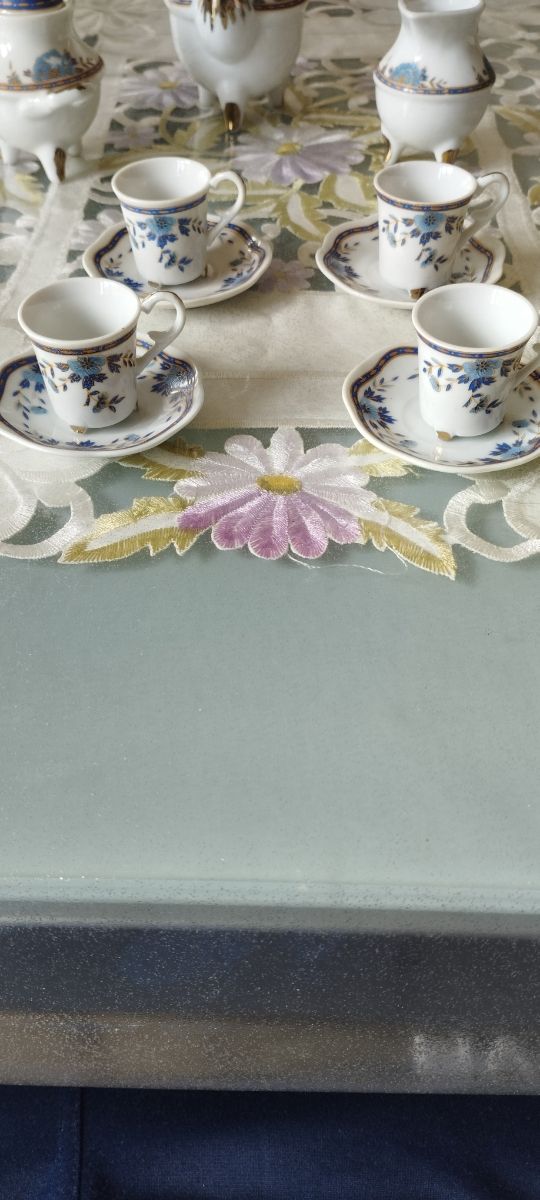 Set porcellana in miniatura anni 40