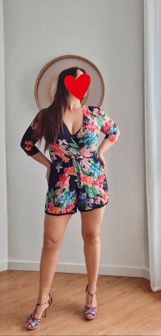 Mono corto tropical - multicolor