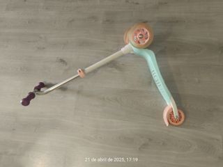 Patinete 3 ruedas con luces