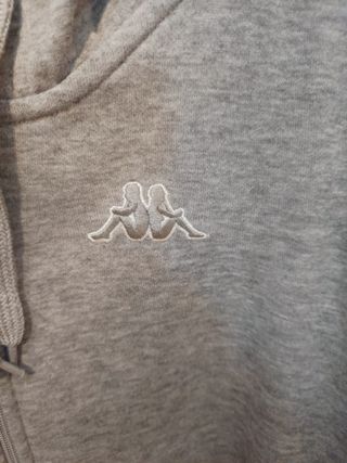 Chaqueta Kappa Gris - con capucha