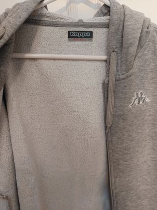 Chaqueta Kappa Gris - con capucha