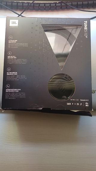 Auriculares inhalambricos JBL TUNE510BT.