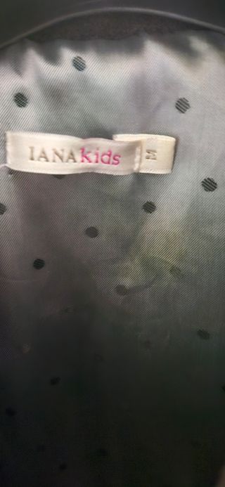 Cappottino iana kids grigio tg 5