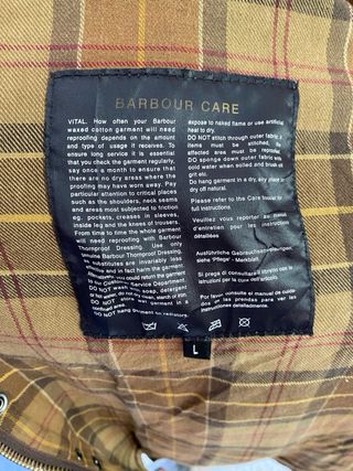 Chaqueta Barbour Beaufort. 
